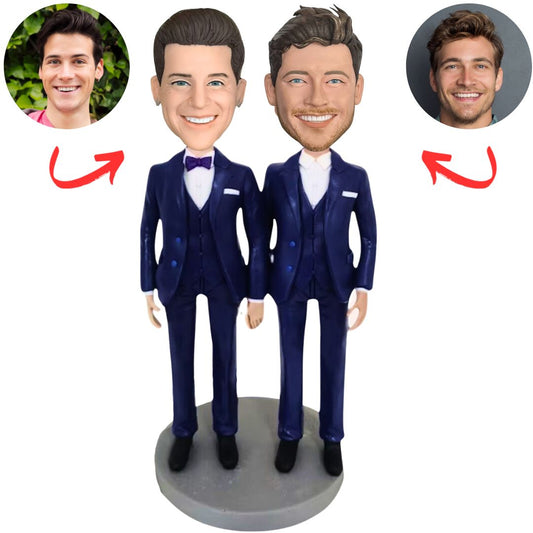 LGBT Couple Custom Bobbleheads