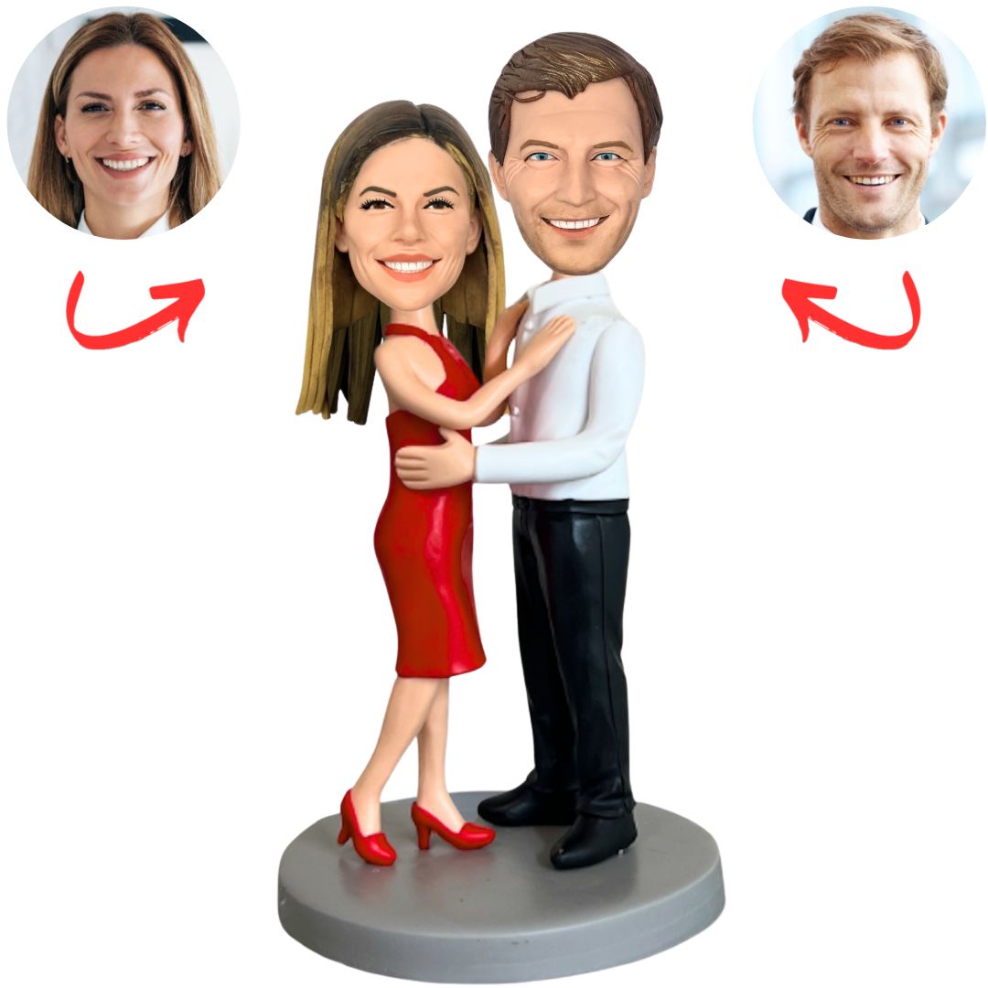 Dancing Couple Custom Bobbleheads