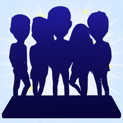 Fully Customizable 5 Person Custom Bobbleheads with Your Logo Text