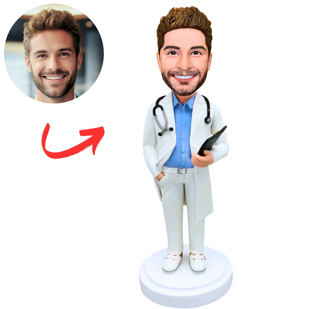 Cool Male Doctor Custom Bobbleheads Gifts