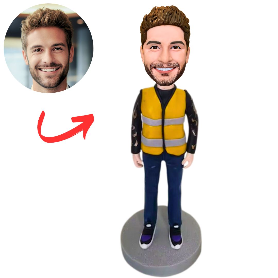 Engineer Safety Officer Custom Bobbleheads
