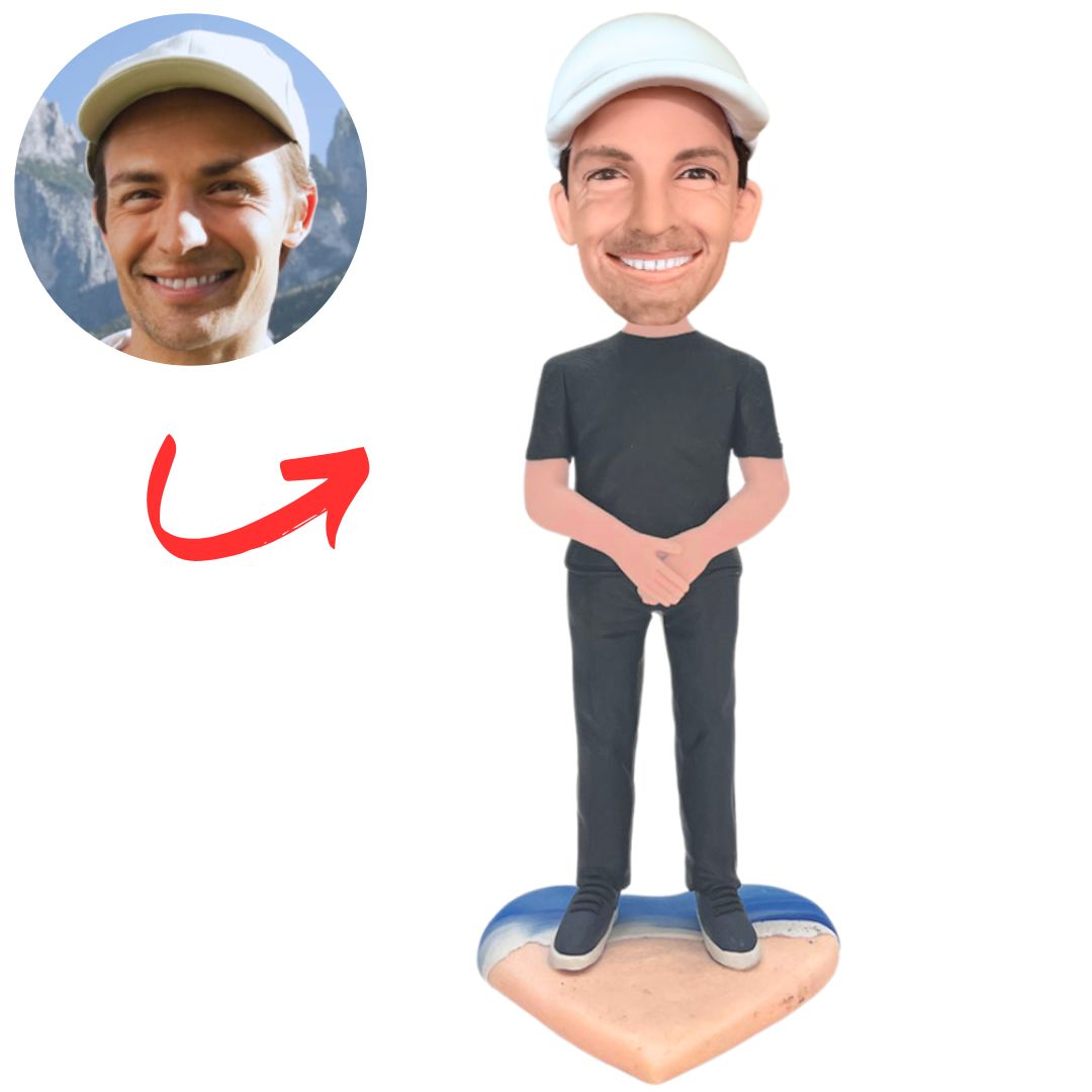 Casual Style Man Custom Bobbleheads