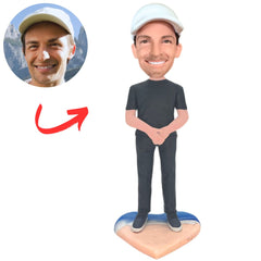 Casual Style Man Custom Bobbleheads