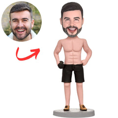 Cool Fitness Man Custom Bobbleheads