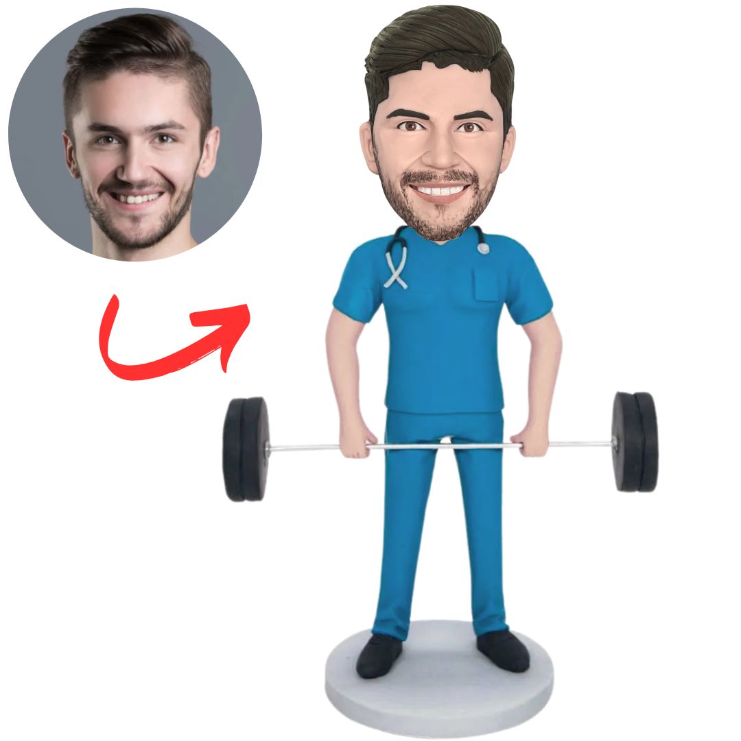 Weightlifting Doctor Custom Bobbleheads