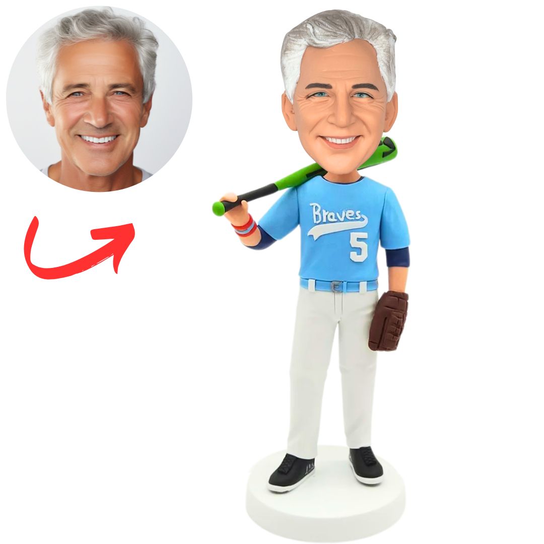 Braves Baseball Player Custom Bobbleheads