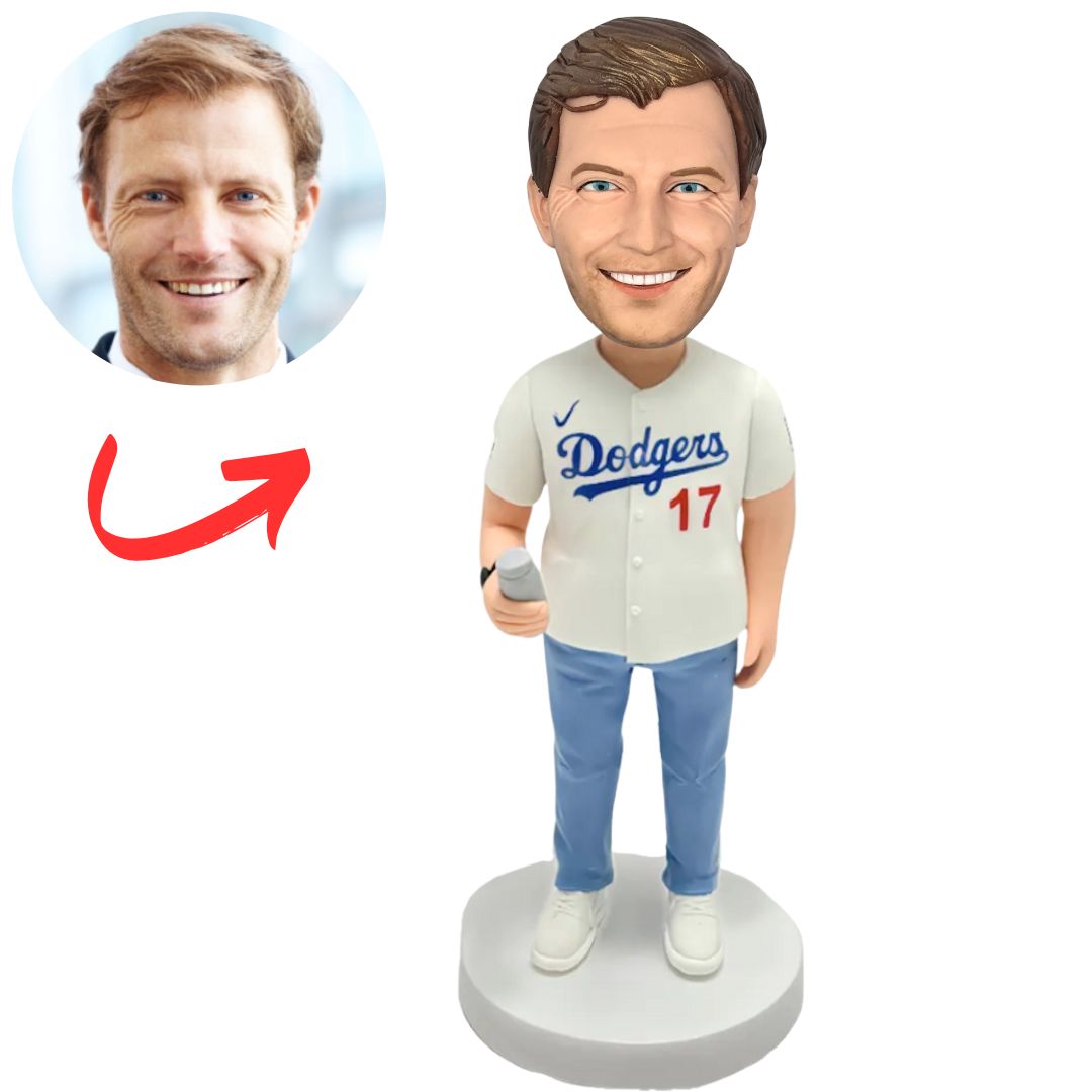 Dodgers Fans Baseball Player Custom Bobbleheads