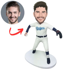 Baseball Player in Dodgers Uniform Custom Bobbleheads