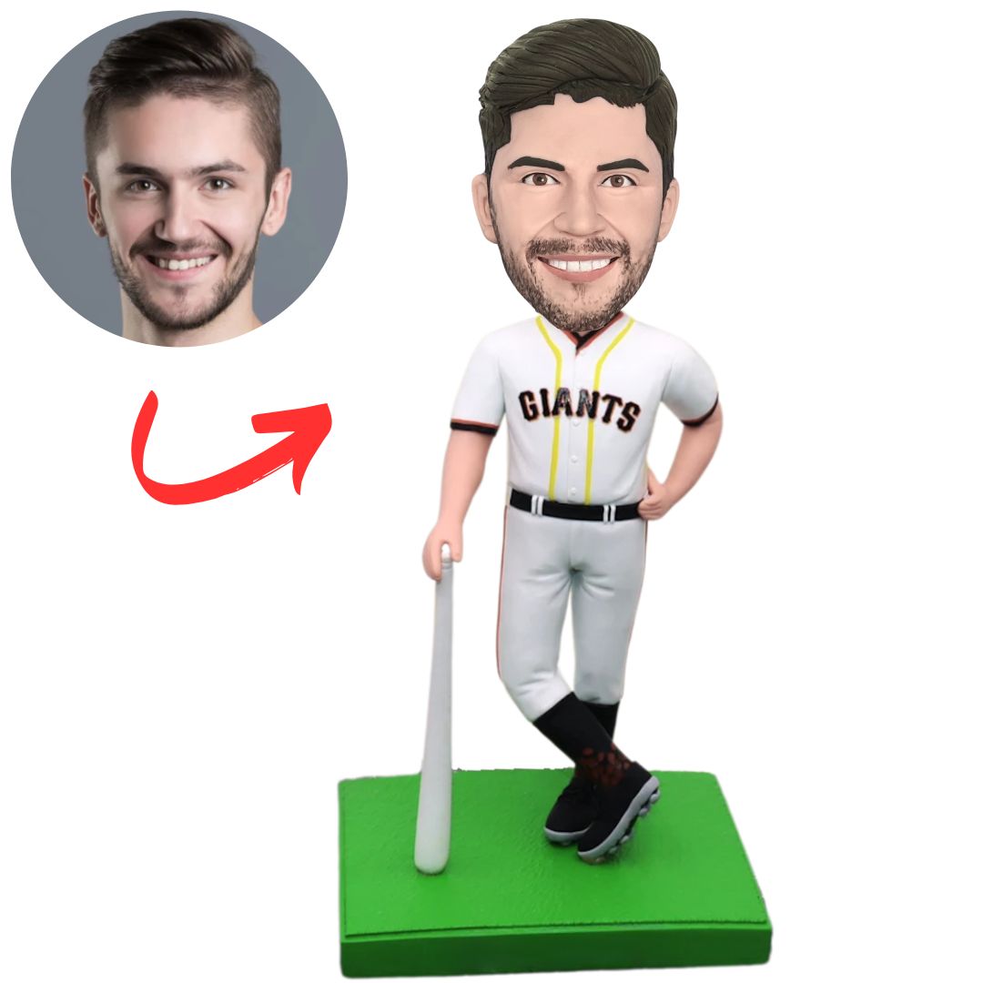 Giants Fans Baseball Player Custom Bobbleheads