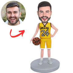 Lakers #24 Basketball Player Custom Bobbleheads