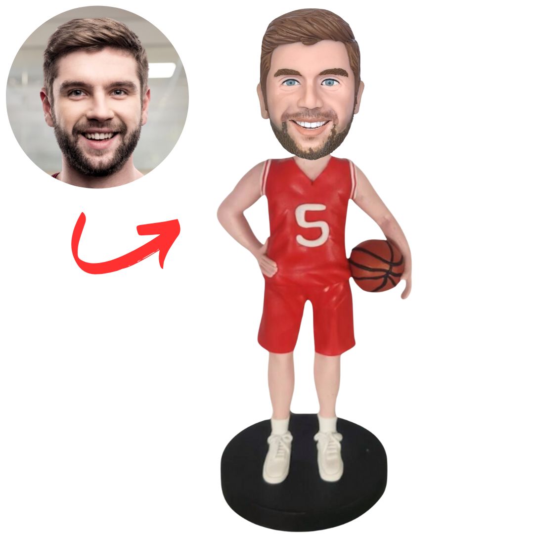 #5 Basketball Player Custom Bobbleheads