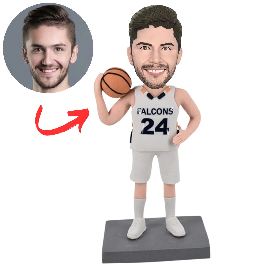 Falcons Basketball Player Fans Custom Bobbleheads