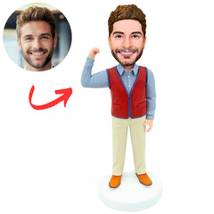 Engineer Security Personnel Custom Bobbleheads