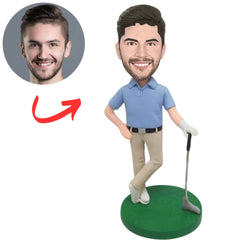 Chill Golfer Custom Golf Player Bobbleheads