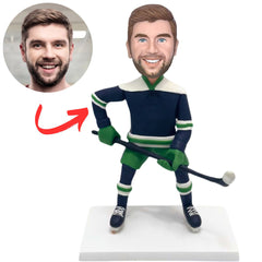 Personalized Hockey Player Bobbleheads