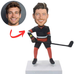 Male Ice Hockey Player Personalized Bobbleheads