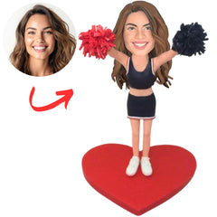 Cheerleading Beautiful Girl Custom Bobbleheads