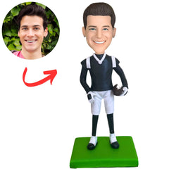 Cool Male Football Player Custom Bobbleheads