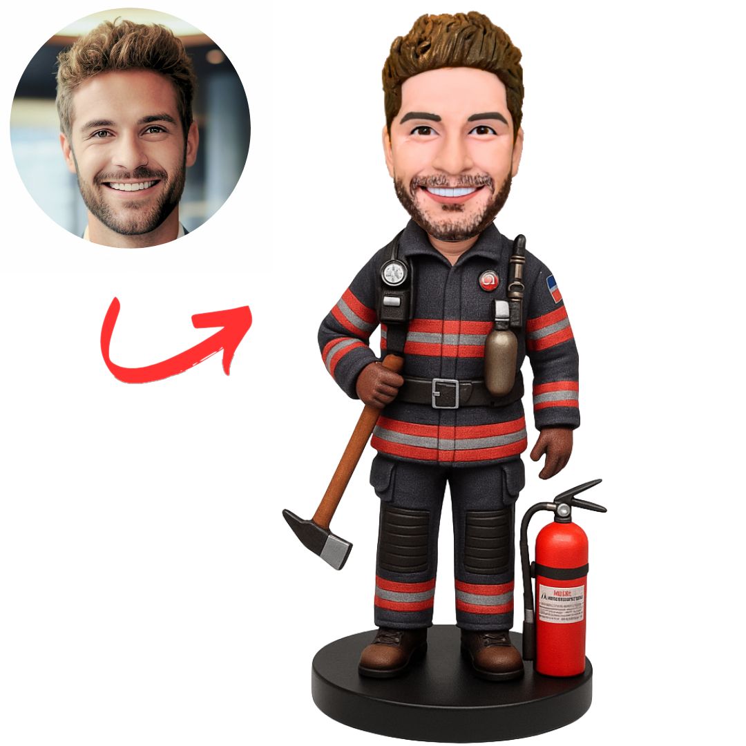 Fire Department Custom Firefighter Bobbleheads