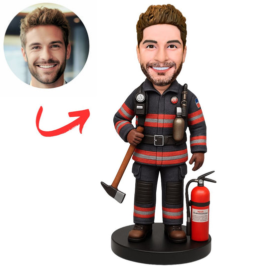 Fire Department Custom Firefighter Bobbleheads