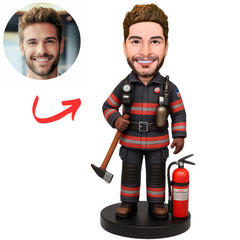 Fire Department Custom Firefighter Bobbleheads