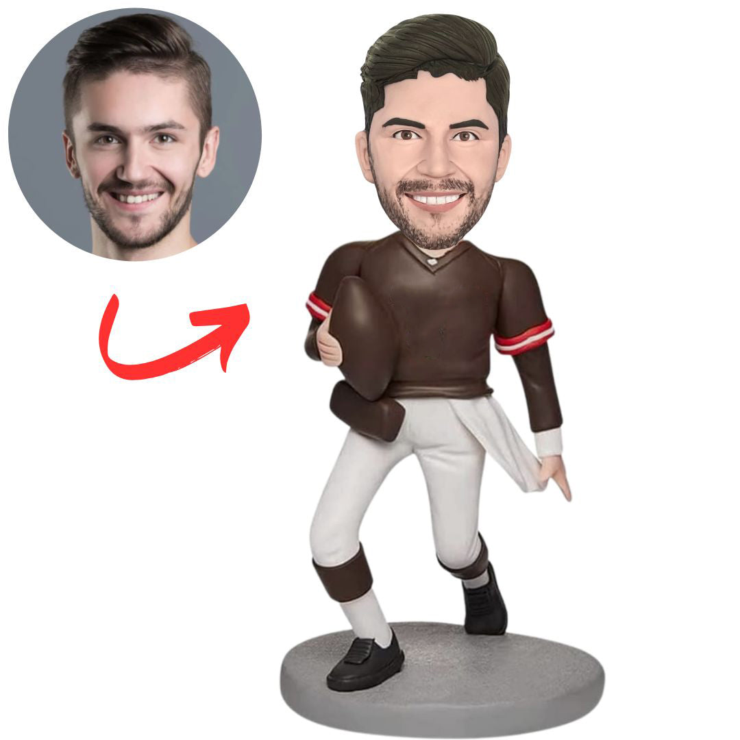 Custom Football Player Bobbleheads