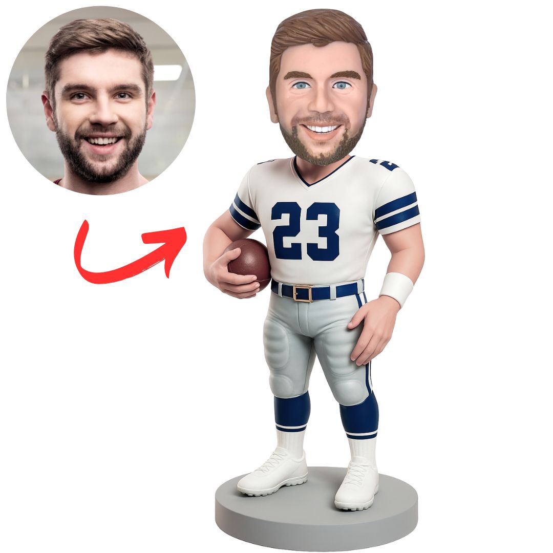 Dallas Cowboys Fans Football Player Custom Bobbleheads