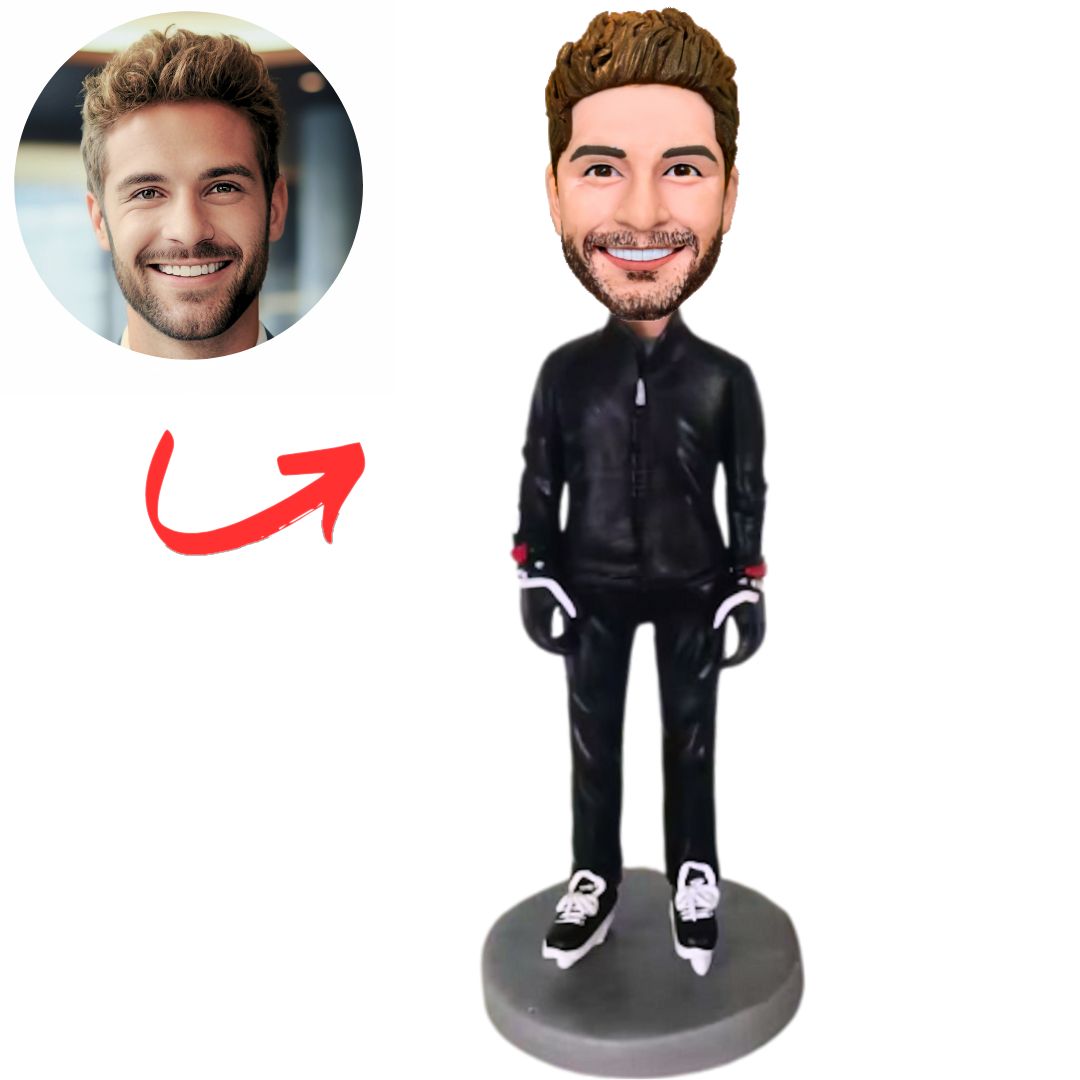 Man Skating Custom Bobbleheads