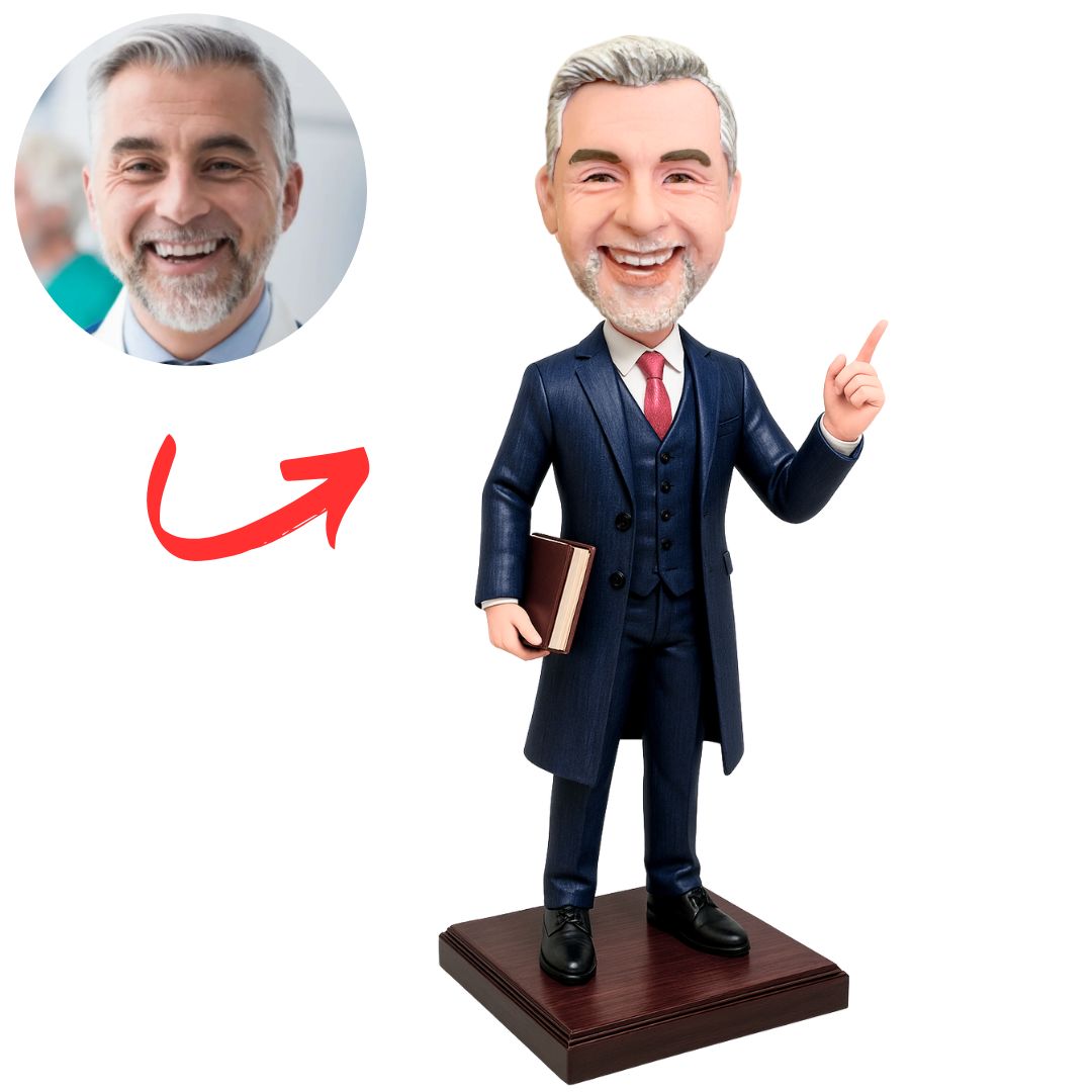 Senior Attorney Custom Lawyer Bobbleheads