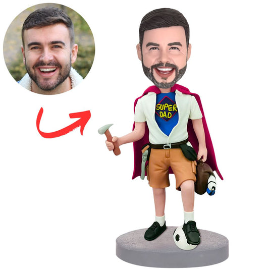Super Dad Almighty Dad Custom Bobbleheads