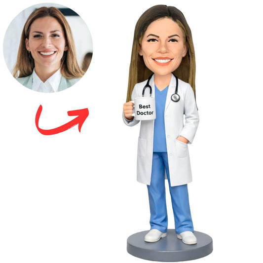 Female Best Doctor Custom Bobbleheads
