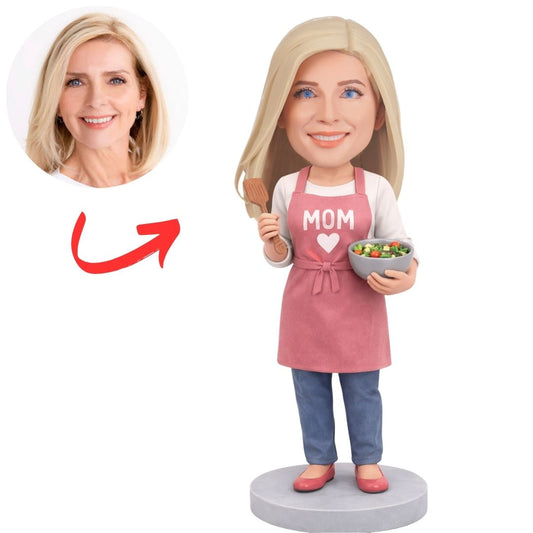 Cooking Mom Custom Bobbleheads