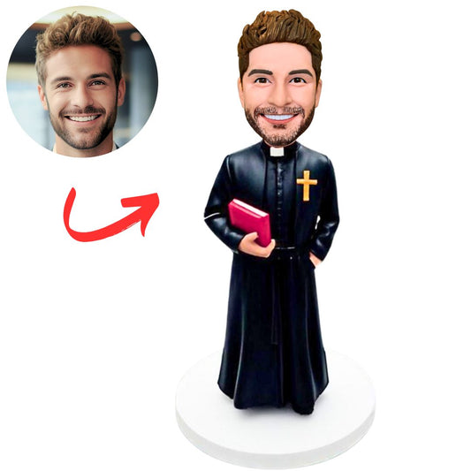 Christian Pastor Custom Priest Bobbleheads