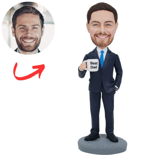 Business Best Dad Custom Bobbleheads