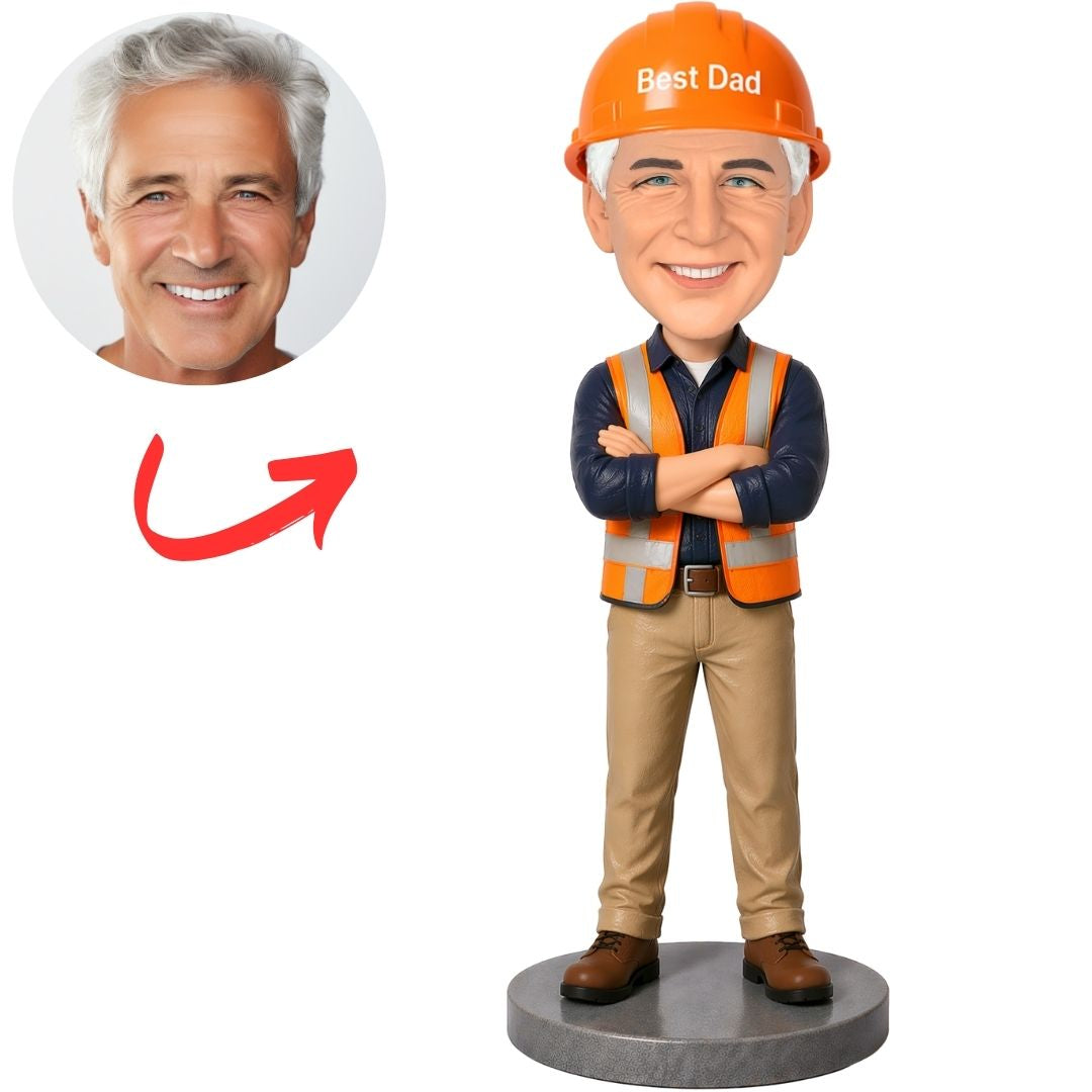 Engineer Best Dad Custom Bobbleheads