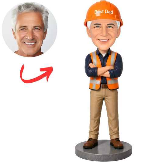 Engineer Best Dad Custom Bobbleheads
