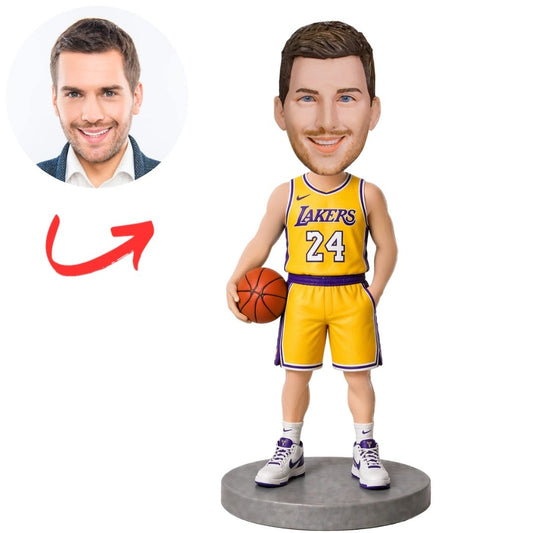 Los Angeles Lakers Basketball Player Custom Bobbleheads
