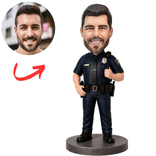 Police Man FBI Custom Bobbleheads