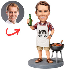 King of The Grill BBQ Custom Bobbleheads