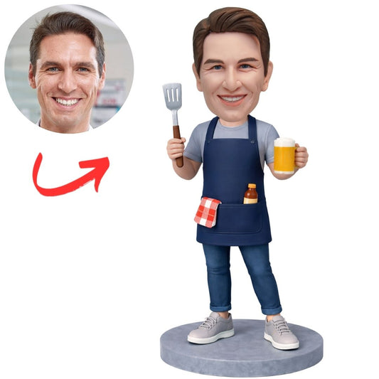 Cooking Man Custom Bobbleheads