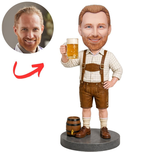 Oktoberfest Beer Guy Custom Bobbleheads