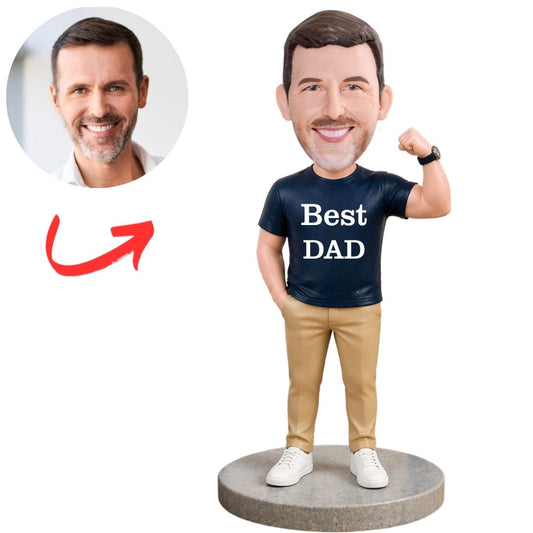 Best Dad Keepsake Custom Bobbleheads
