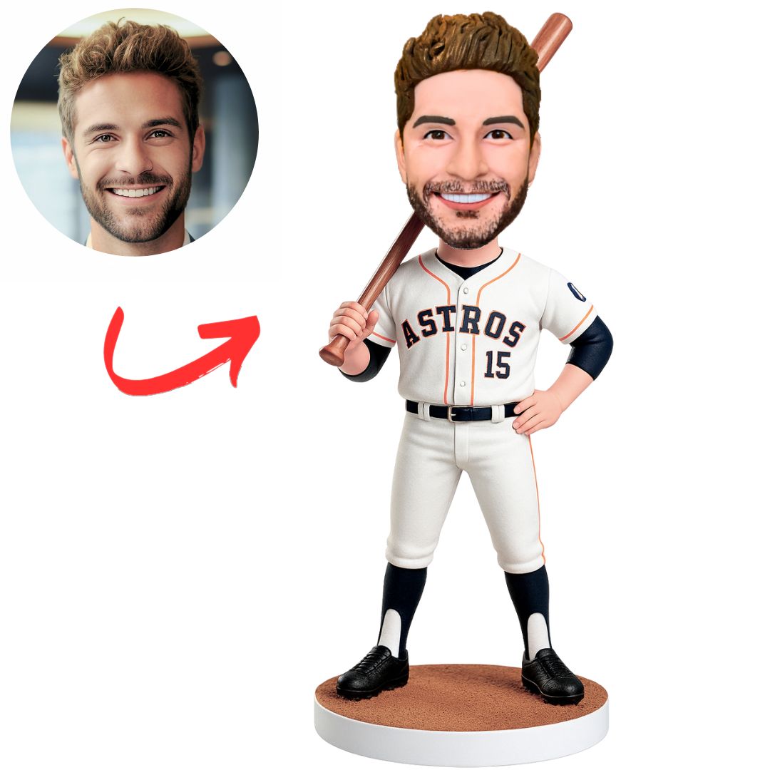 Astros Baseball Player Custom Sports Bobbleheads