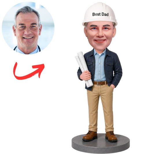 Master Planner Engineer Custom Bobbleheads