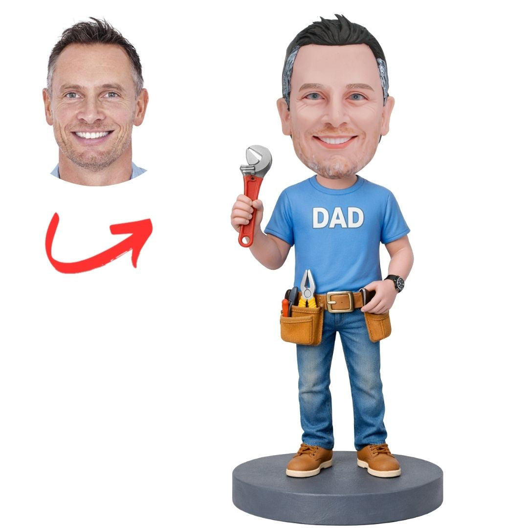 Handy Dad Craftsman Custom Bobbleheads