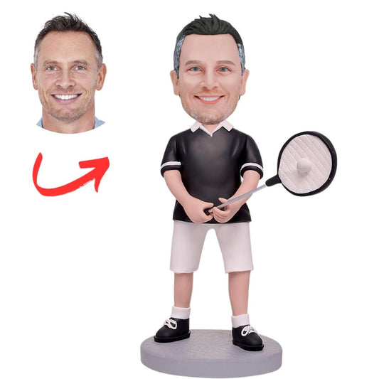Tennis Fanatic Player Custom Bobbleheads