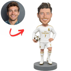 Cristiano Ronaldo Soccer Player Custom Bobbleheads