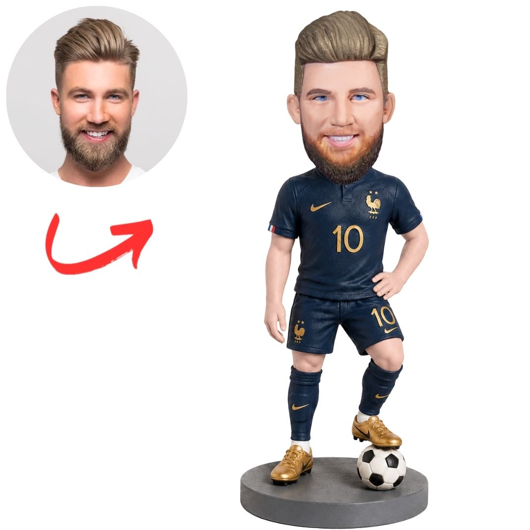 Kylian Mbapp¨¦ Fans Soccer Player Custom Bobbleheads