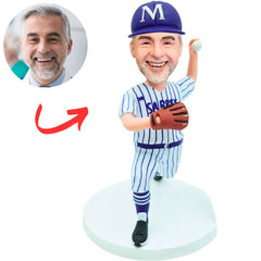 Dodgers Baseball Player Fans Custom Sports Bobbleheads