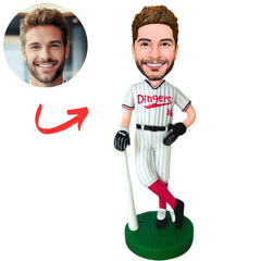Dingers Baseball Player Fans Custom Bobbleheads